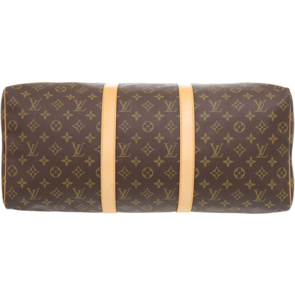 LOUIS VUITTON Brown Monogram Keepall 50 Boston Bag - Picture 3 of 10